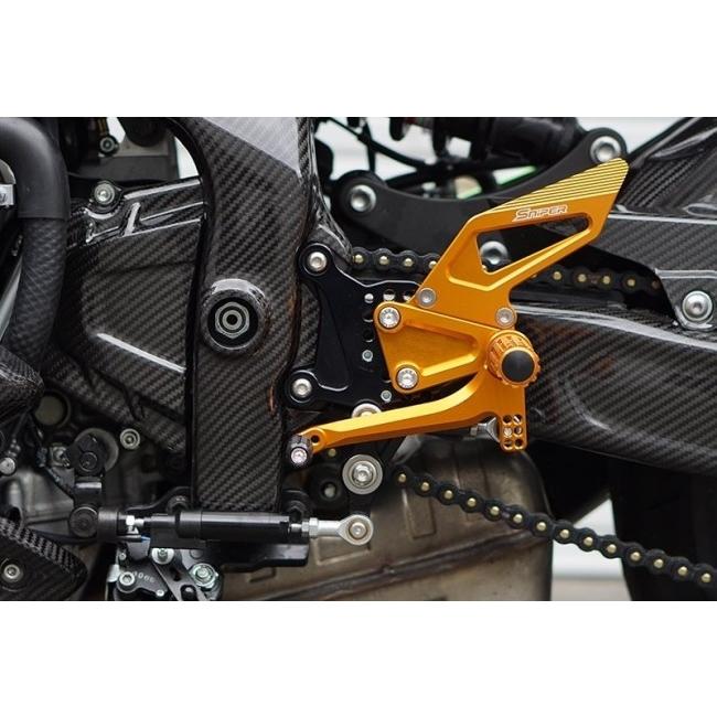 SNIPER（スナイパー） レース用 バックステップ カラー：ゴールド ZX