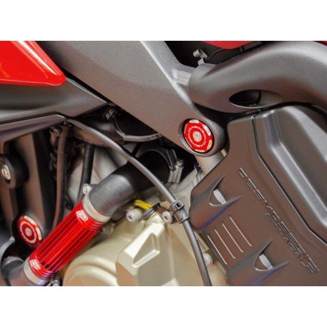 DUCABIKE (DBK) ドゥカバイク (ディービーケー) フレームプラグ カラー：レッド PANIGALE V4 R SP2 SPECIALE S STREETFIGHTER SP DUCATI ドゥカティ 外装 | ブランド登録なし | 01