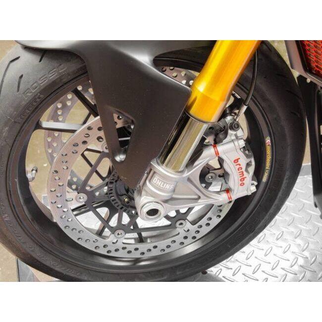 DUCABIKE (DBK) ドゥカバイク (ディービーケー) フロント ブレーキキャリパー スペーサー カラー：レッド DUCATI ドゥカティ キャリパーオフセットカラー | DUCABIKE | 01
