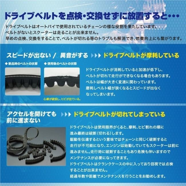 GRONDEMENT グロンドマン GR ドライブベルトリペアキット H GYRO UP X