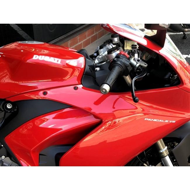 AELLA アエラ アルミハンドルキット カラー：ホワイト PANIGALE