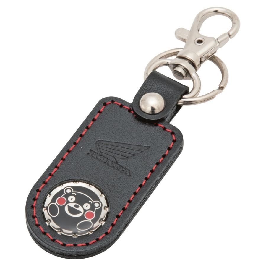 HONDA RIDING GEAR ホンダ ライディングギア 【くまモンxクロスカブ 】エンブレムキーホルダー カラー：ブラック キーホルダー バイク関連グッズ | ホンダ