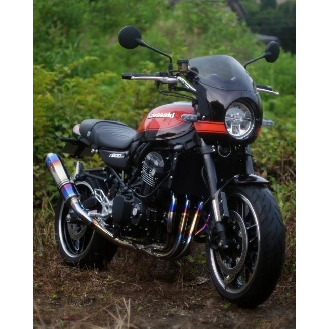 新品 Z900RS ビキニカウル メタリックディアブロブラック ZR900C (10枚