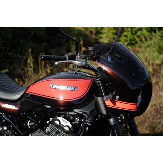 Ｚ900RSビキニカウル アクティブ ACTIVE ビキニカウル FRP製 黒ゲルコート仕上げ