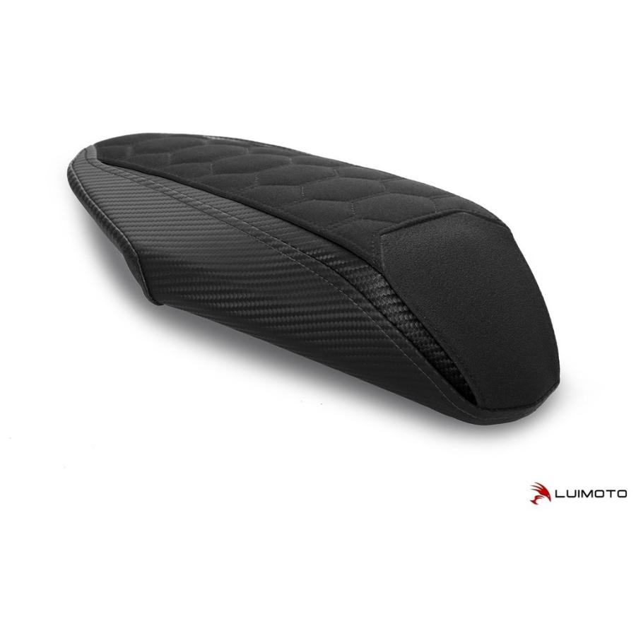 LUIMOTO ルイモト リア シートカバー カラー：スウェード ブラック／CF ブラック／ブラックステッチ BRUTALE 800 MV AGUSTA アグスタ シート関連 外装