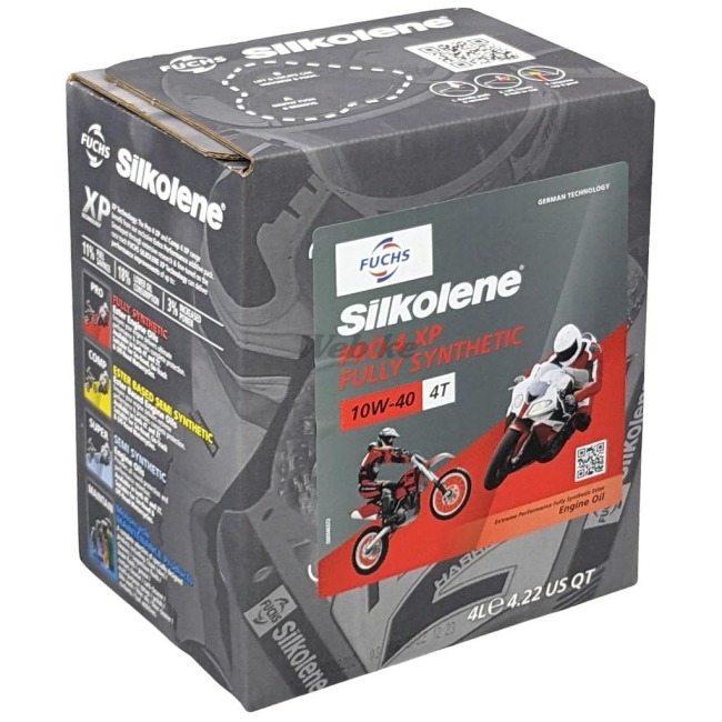 SILKOLENE シルコリン Pro 4 XP【10W-40】【4サイクルオイル】 容量：4L 4サイクルオイル オイル | ブランド登録なし | 01