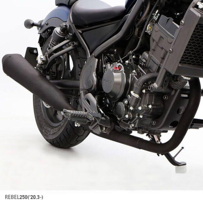 ENDURANCE エンデュランス hi-POWER メガホンマフラー レブル250 S Edition HONDA ホンダ スリップオンマフラー マフラーの画像