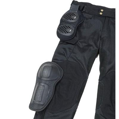 ⭐️ROUGH&ROAD サイズMW-Short 黒メッシュ　プロテクター ラフ＆ロード ROUGH＆ROAD フルプロテクションメッシュパンツ