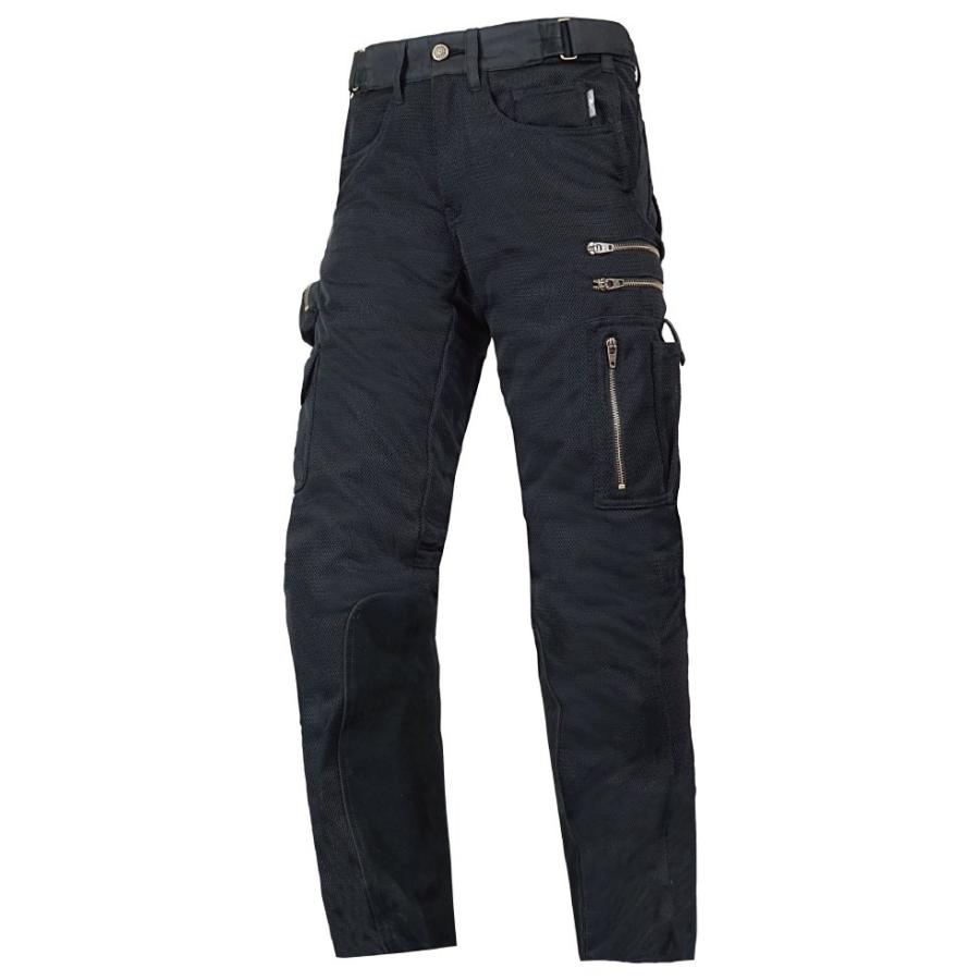 ROUGH&ROAD ラフアンドロード バイカーZIPメッシュパンツ　MW ラフ＆ロード ROUGH＆ROAD バイカーZIPメッシュパンツルーズ