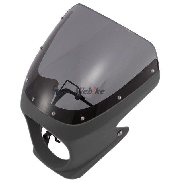 CHIC DESIGN シックデザイン マスカロード カラー：未塗装(サフェーサ仕上げ) / スクリーンカラー：クリア Rebel 250 500 HONDA ホンダ ビキニカウル 外装の画像