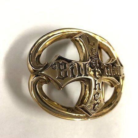 部品屋K&W 【Bill Wall Leather(ビルウォールレザー)】Logo Belt Buckle ベルトバックル カラー：ブロンズ その他アパレルグッズ アパレル_3