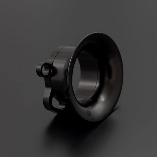 PMC ピーエムシー ビレット2ピースエアファンネル カラー：ブラックアルマイト / サイズ：50mm ファンネル 吸気関連 エンジン | PMC