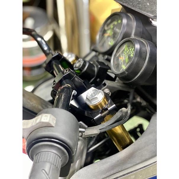 SPEED SHOP ITO スピードショップイトウ パイプハンドルトップブリッジ GPz750 KAWASAKI カワサキ トップブリッジ ハンドル周辺パーツ ハンドル_1