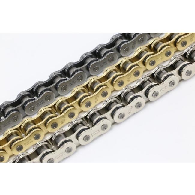 SUNSTAR サンスター モーターサイクルチェーン 520サイズ シルバー 【カシメジョイント付属】 リンク数：108 チェーン 駆動系