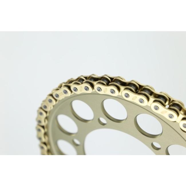 SUNSTAR(サンスター)モーターサイクルチェーン 525サイズ 126リンク SUNSTAR（サンスター） モーターサイクルチェーン 525サイズ ゴールド