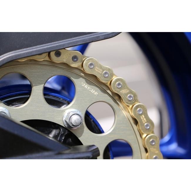 SUNSTAR（サンスター） モーターサイクルチェーン 525サイズ ゴールド