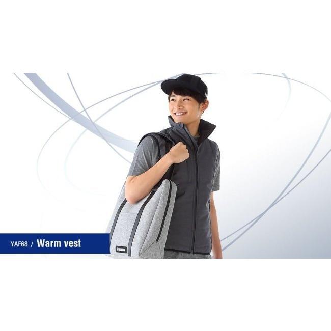 Y’S GEAR(YAMAHA) ワイズギア YAF68 トラベル ウォームベスト サイズ：L(90792-AD65L) ベスト アパレル