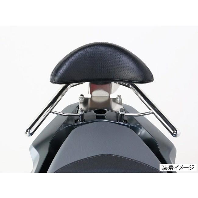 KーCON KITACO キタコ タンデムバックレスト カラー：シルバー PCX125