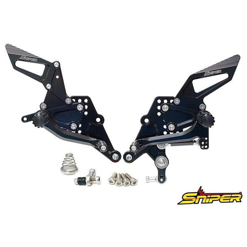 SNIPER スナイパー レース用 バックステップ カラー：ブラック CBR250RR HONDA ホンダ ステップ 足回り