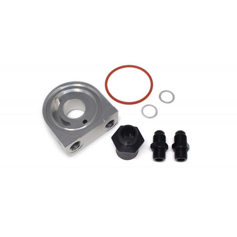 ACTIVE アクティブ 【ストレートオイルクーラーキット補修用】 取り出しセット カラー：シルバー／ブラックフィッティング W400 W650 W800 KAWASAKI カワサキ | ACTIVE