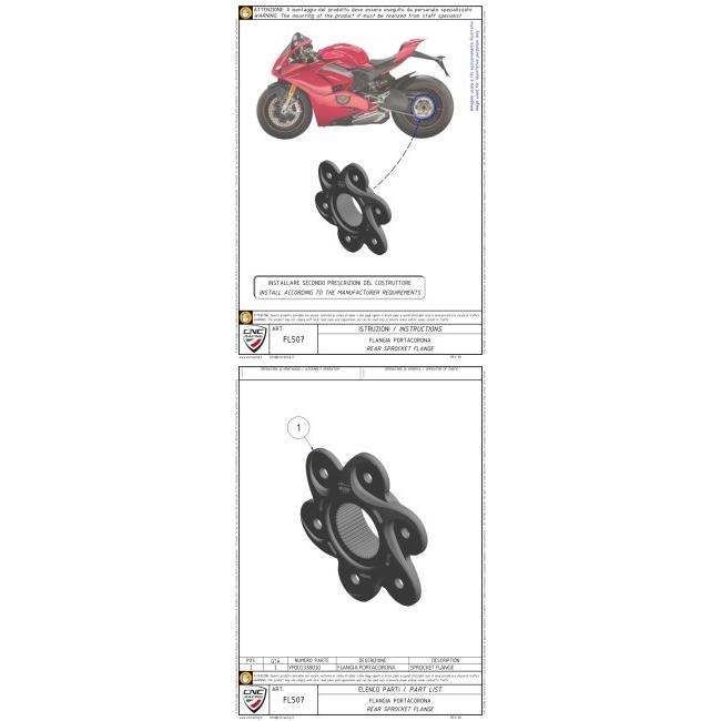 CNC Racing シーエヌシーレーシング リアスプロケットキャリア STREETFIGHTER V4 V4S SP SP2 PANIGALE R DUCATI ドゥカティ スプロケットキャリア 駆動系 | CNC RACING | 02