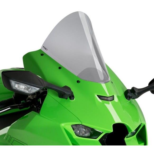 Puig プーチ レーシングスクリーン R-Racer カラー：スモーク ZX-10R ZX-10RR KAWASAKI カワサキ スクリーン 外装の画像
