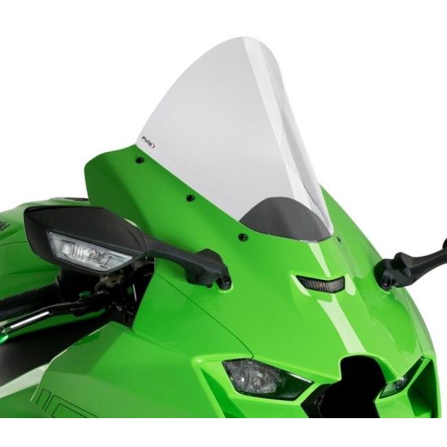 Puig プーチ レーシングスクリーン R-Racer カラー：クリア ZX-10R ZX-10RR KAWASAKI カワサキ スクリーン 外装の画像