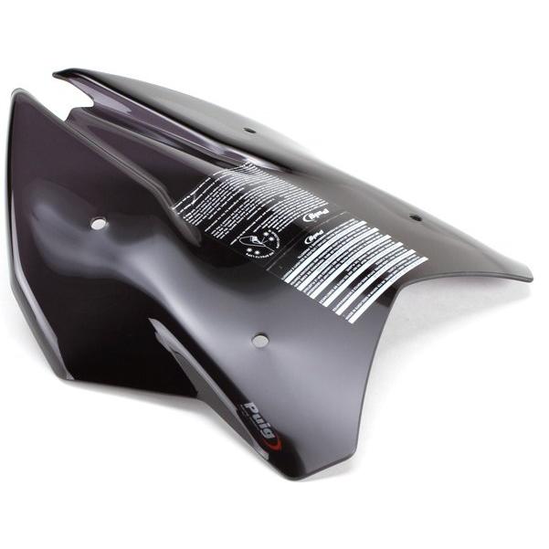 美品  S1000XR Puig プーチ レーシングスクリーン Dスモーク Puig（プーチ） レーシングスクリーン SPORT カラー：ダークスモーク