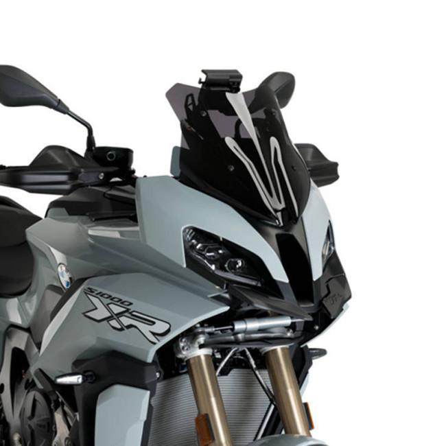 美品  S1000XR Puig プーチ レーシングスクリーン Dスモーク Puig（プーチ） レーシングスクリーン SPORT カラー：ダークスモーク