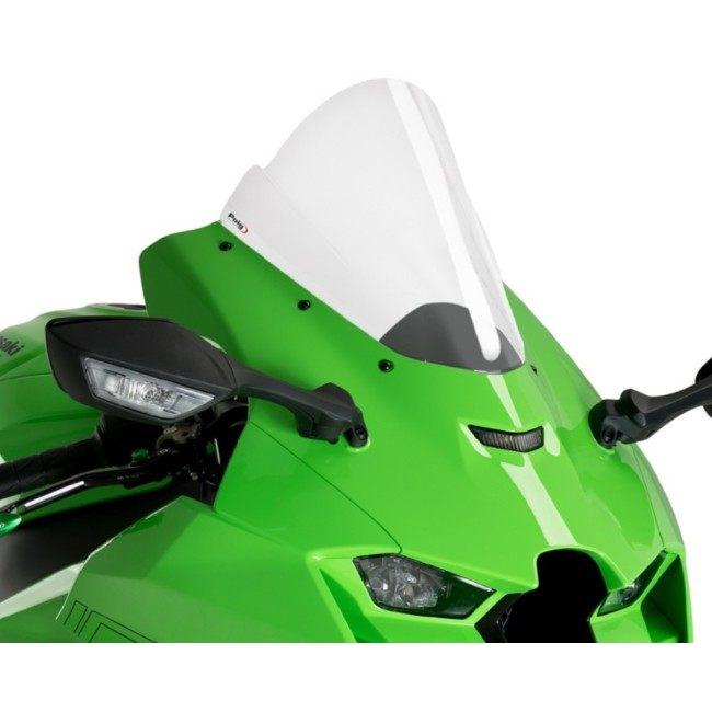 Puig レーシングスクリーン クリア ZX-10R プーチ Puigより、ZX-10R/RR用のレーシングスクリーンが発売中 | パーツ