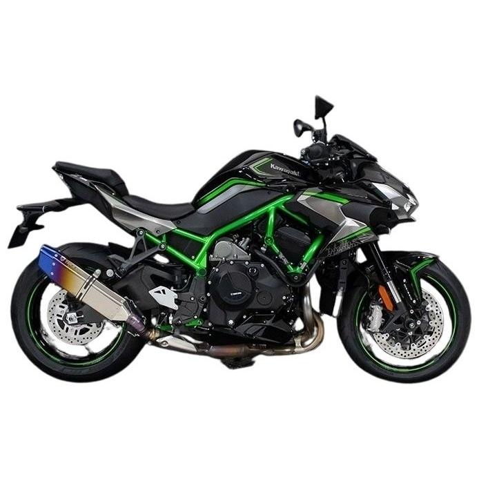 TRICKSTAR トリックスター スリップオンマフラー IKAZUCHI (イカヅチ) 政府認証 サイレンサータイプ：IKAZUCHI焼チタン Z H2 SE KAWASAKI カワサキ マフラー | TRICK STAR