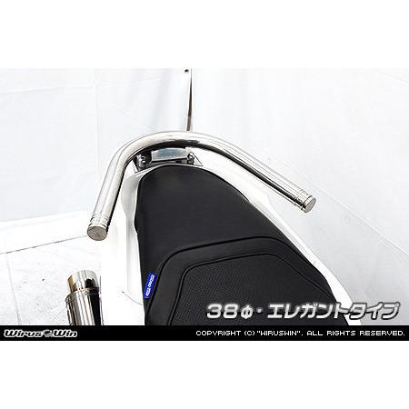 WirusWin - ウイルズウィン タンデムバー 赤ちょうちん挙げ句のはてつら構え：雅びやか手あい / 赤ちょうちん大きさ：38Φ PCX e：HEV HONDA ホンダ 飾りつけ 車、バイク、自転車-バイク
