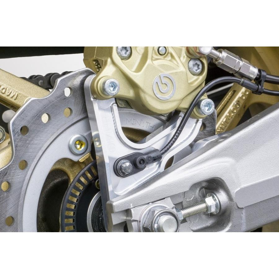 OVER オーヴァー リアキャリパーサポート ブレンボ2P用 カラー：シルバーアルマイト CBR250RR HONDA ホンダ キャリパーサポート・ブラケット ブレーキ