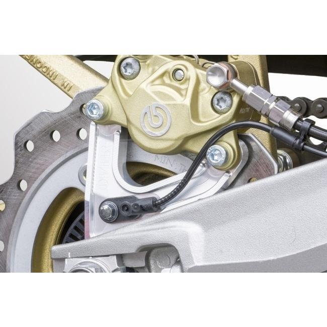 OVER オーヴァー リアキャリパーサポート ブレンボ2P用 カラー：シルバーアルマイト CBR250RR HONDA ホンダ キャリパーサポート・ブラケット ブレーキの画像