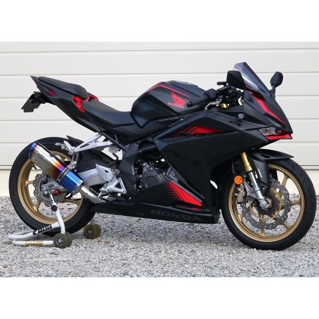 にし WR'S ダブルアールズ SS-OVAL 焼き色タイプ フルエキゾースト LB1240JM