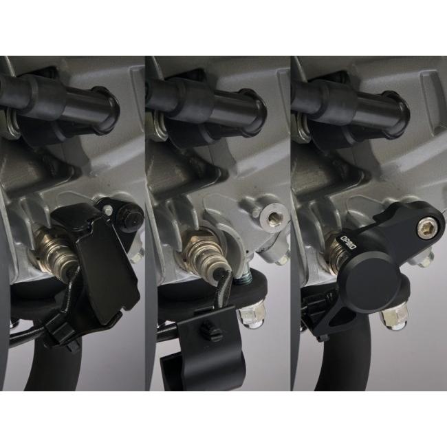 OPMID オプミッド CNC O2センサーガード カラー：ブラック CT125 グロム モンキー125 HONDA ホンダ その他ガード・スライダーオプション・補修部品 フレーム | OPMID | 10