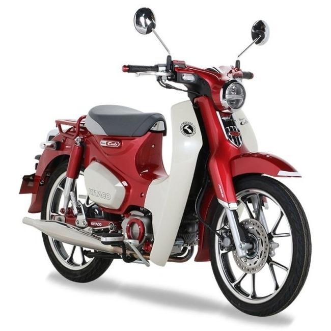 H2C エイチツーシー KITACO ブレーキフット (シルバー ブラック) スーパーカブC125 HONDA ホンダ ブレーキペダル ステップ 足回りの画像