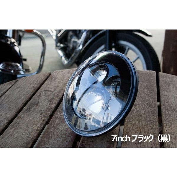 TERADA MOTORS テラダモータース 7インチ LEDヘッドライト カラー