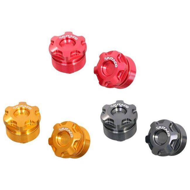 KーCON KITACO キタコ フロントフォークトップボルトSET カラー