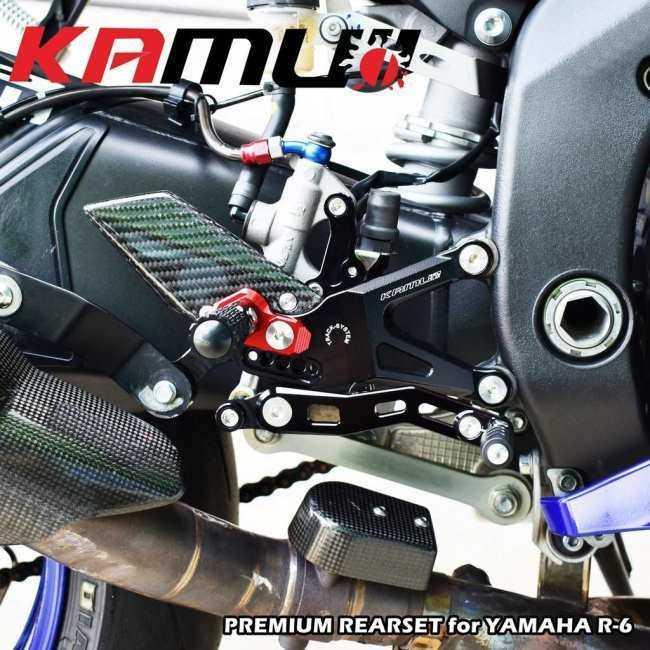 最旬ダウン最旬ダウンKAMUI:カムイ KAMUI Premium Rearset ZX-6R Race-only Model ZX-6R  レース専用モデル KAWASAKI カワサキ ステップ、ペダル
