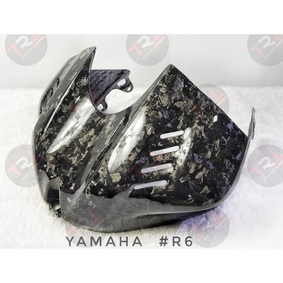 TRL Redline Carbon TRLレッドラインカーボン Forged air filter cover YZF-R6 YAMAHA ヤマハ タンクカバー タンク関連 外装