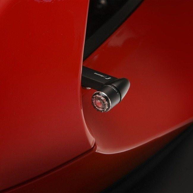rizoma（リゾマ） STEALTHミラー カラー：ブラック DUCATI ドゥカティ