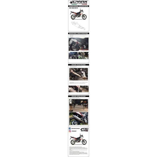 SPARK EXHAUST スパーク マフラー EURO 4 DAKAR スリップオンマフラー