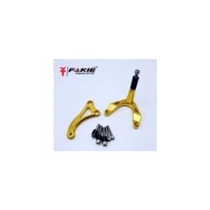 Fakie Fakie:ファーキー Steering damper bracket カラー：Black GSX-S750｜webike