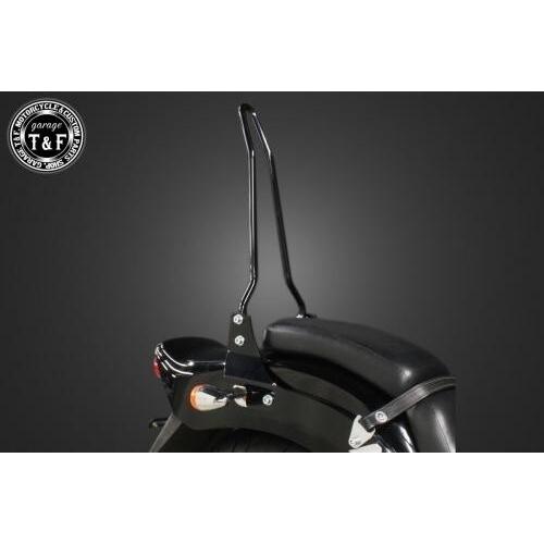 Garage T\u0026F ガレージ 純正フェンダー専用シーシーバーショート カラー：ブラック仕上げ ドラッグスター400 YAMAHA ヤマハ 外装の画像