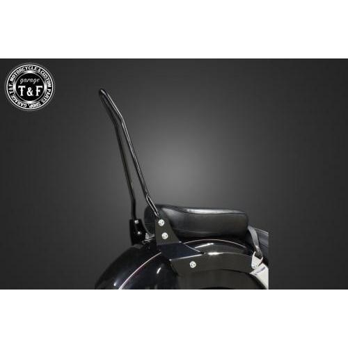 Garage T\u0026F ガレージ 純正フェンダー専用シーシーバーショート カラー：ブラック仕上げ ドラッグスター400クラシック YAMAHA ヤマハ 外装の画像