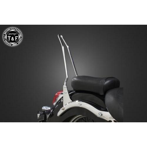Garage T\u0026F ガレージ 純正フェンダー専用シーシーバーショート カラー：メッキ仕上げ シャドウ400 シャドウ750 HONDA ホンダ 外装の画像