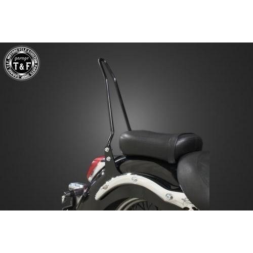Garage T\u0026F ガレージ 純正フェンダー専用シーシーバーショート カラー：ブラック仕上げ シャドウ400 シャドウ750 HONDA ホンダ 外装の画像