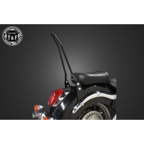 Garage T\u0026F ガレージ 純正フェンダー専用シーシーバーショート カラー：ブラック仕上げ シャドウ400 シャドウ750 HONDA ホンダ 外装の画像