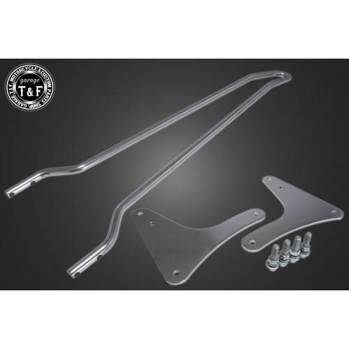Garage T\u0026F ガレージ 純正フェンダー専用シーシーバーロング カラー：メッキ仕上げ シャドウ400 シャドウ750 HONDA ホンダ 外装